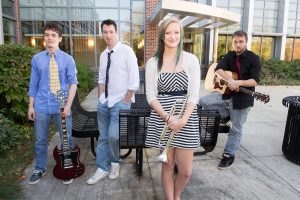 NECC’s Music Program will host an open house for prospective students on Saturday evening, March 28. Shown in the photo is the college’s Jazz Ensemble.